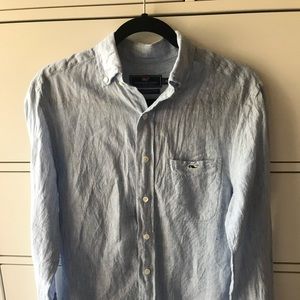 Men’s linen button up